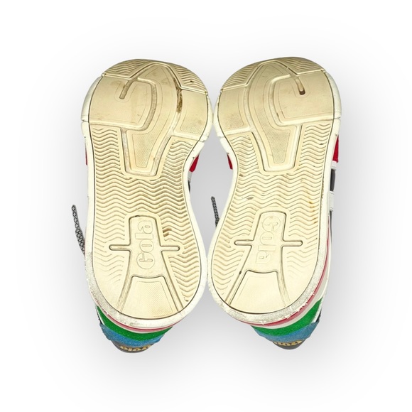 Gola aso Free People ψ Eclipse Trident Comfort Trainers Suede Sneakers ψ Black - Picture 12 of 16